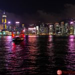 Chinese junk boat at the skyline of Hong Kong | #4