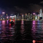 Chinese junk boat at the skyline of Hong Kong | #5