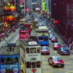 Hong Kong trams 1990