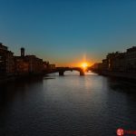 Sunset in Florence 2022 #5 taken from Ponte Vecchio